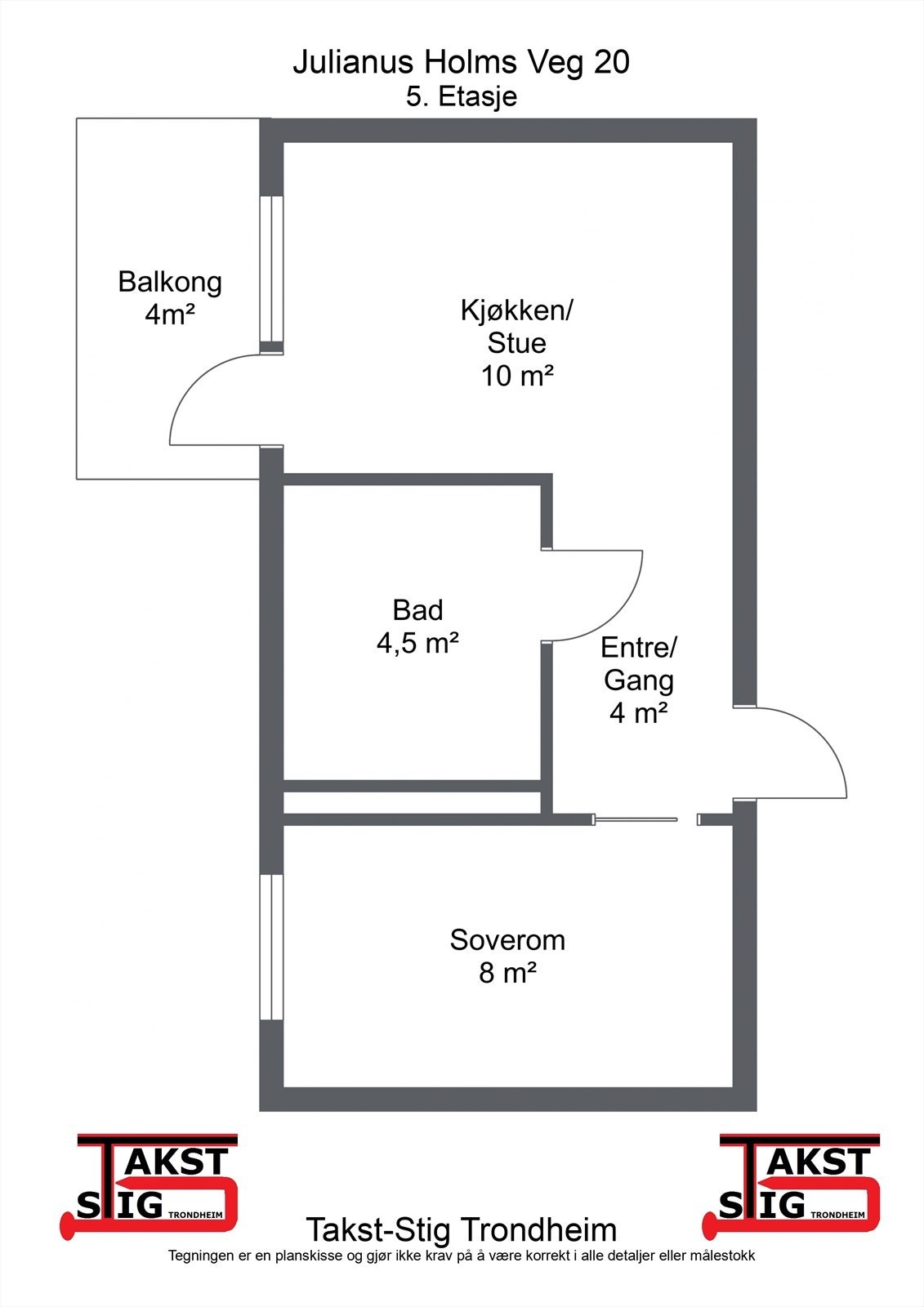 Planskisse - 5. Etasje. Galleribilde