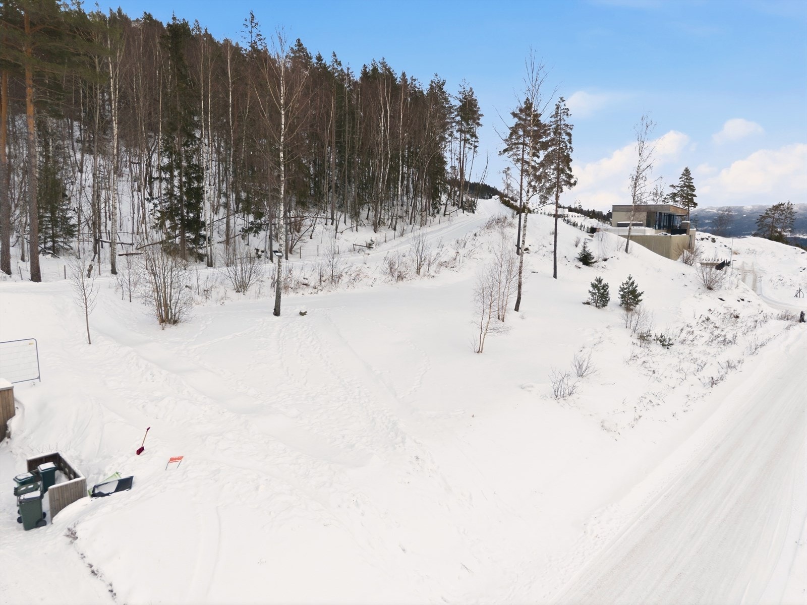 Her vil du kunne bo i rolig gate uten gjennomgangstrafikk Galleribilde
