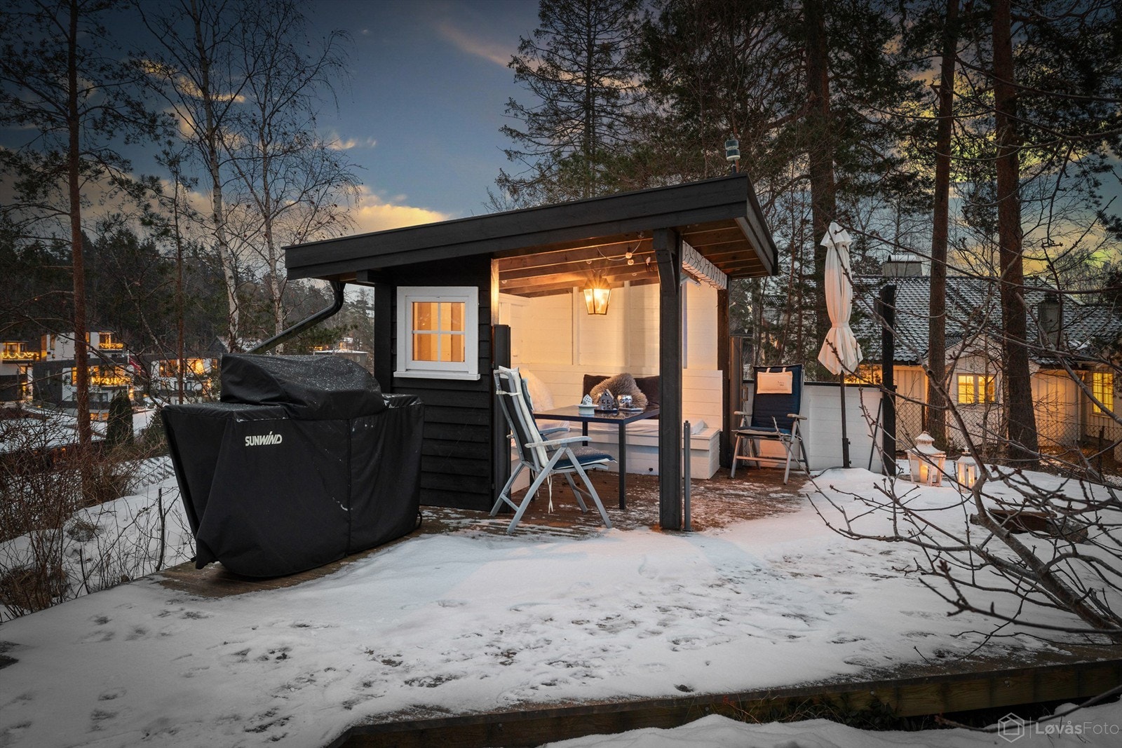 Kveldsstemning. Galleribilde