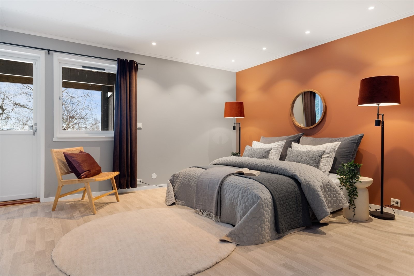 Soverom 3 er et stort og flott soverom som også fungere utmerket som et hovedsoverom. Galleribilde