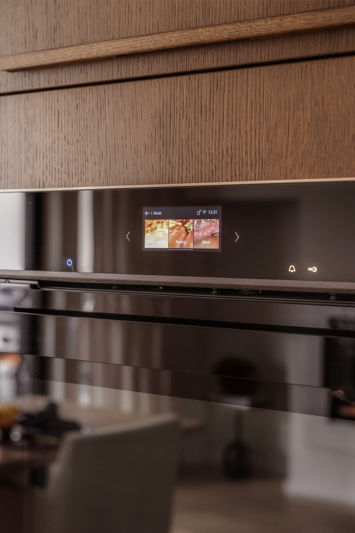 Kjøkkenet er bygget på med en ekstra modul for å gi et funksjonelt kjøkken, med rikelig lagringsplass. Galleribilde