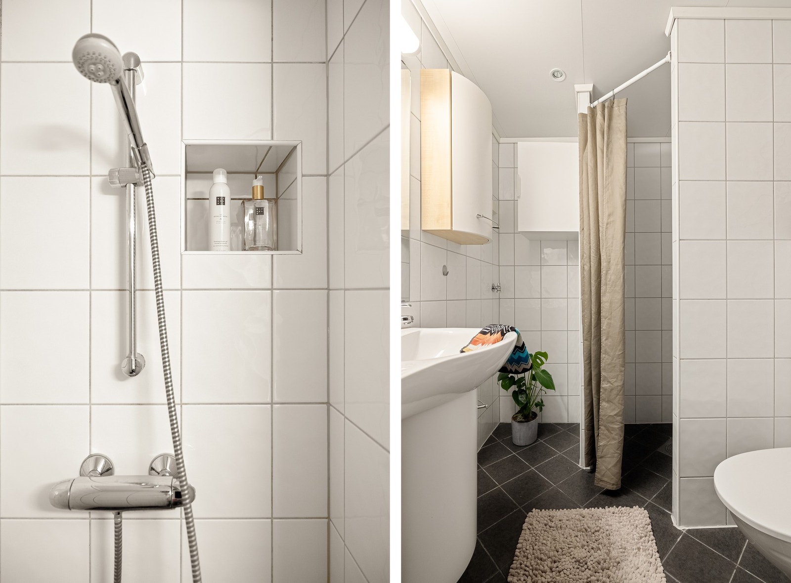 Det er også opplegg for vaskemaskin. Galleribilde