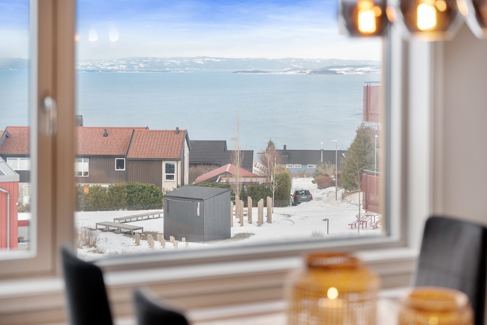 Utsikt fra stuen. Galleribilde