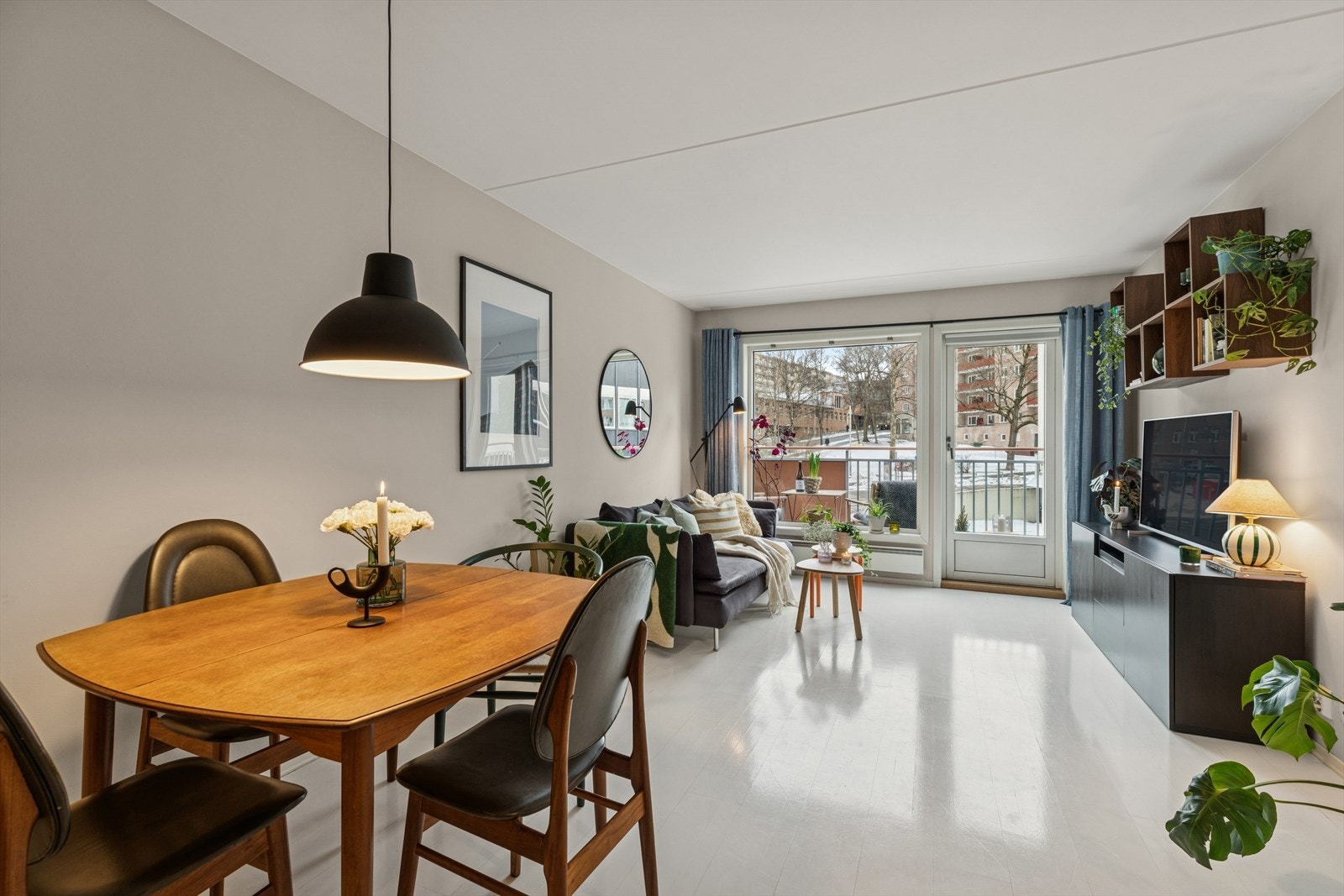 Her kan man invitere venner og familie til herlige middagskvelder. Galleribilde