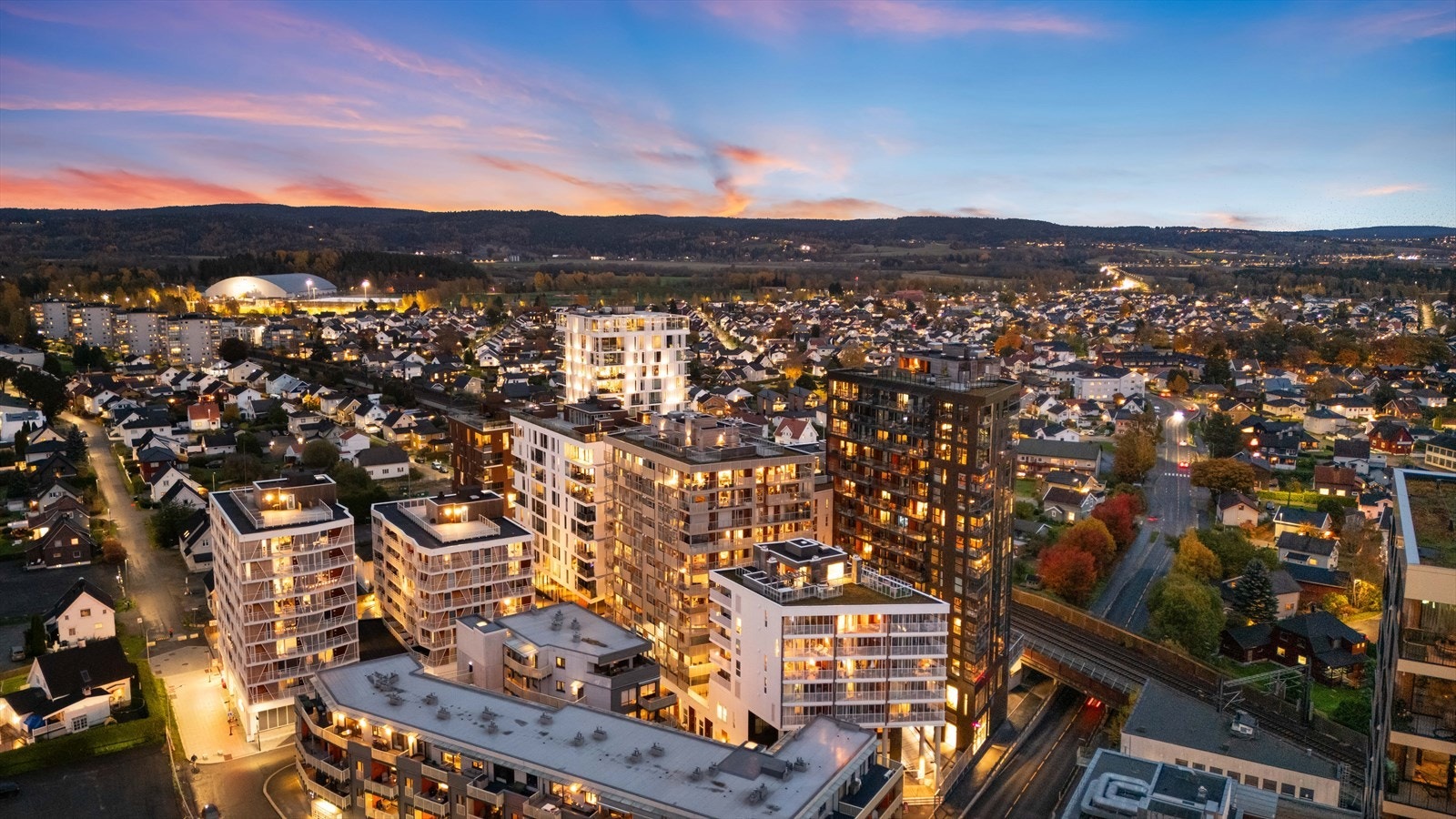 Ta del i det urbane livet - midt i hjertet av Lillestrøm! Galleribilde