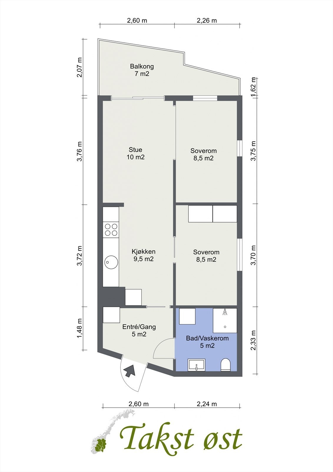 Plantegning. Galleribilde