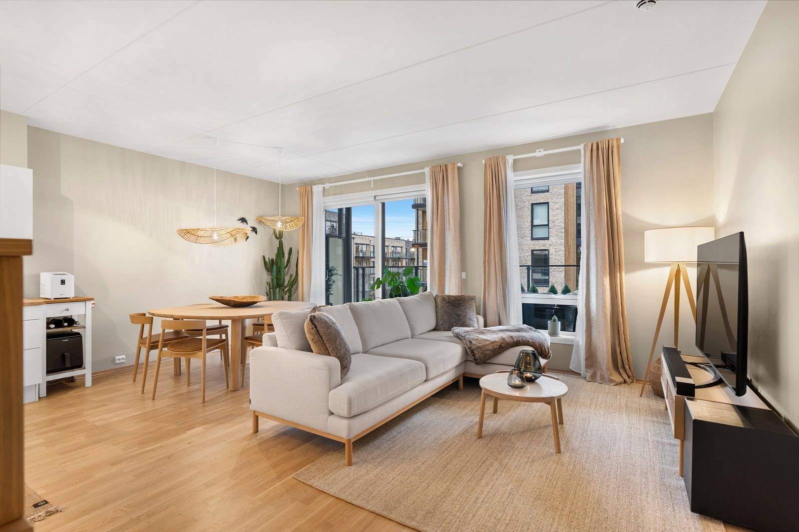 Stue - stilrent og moderne Galleribilde