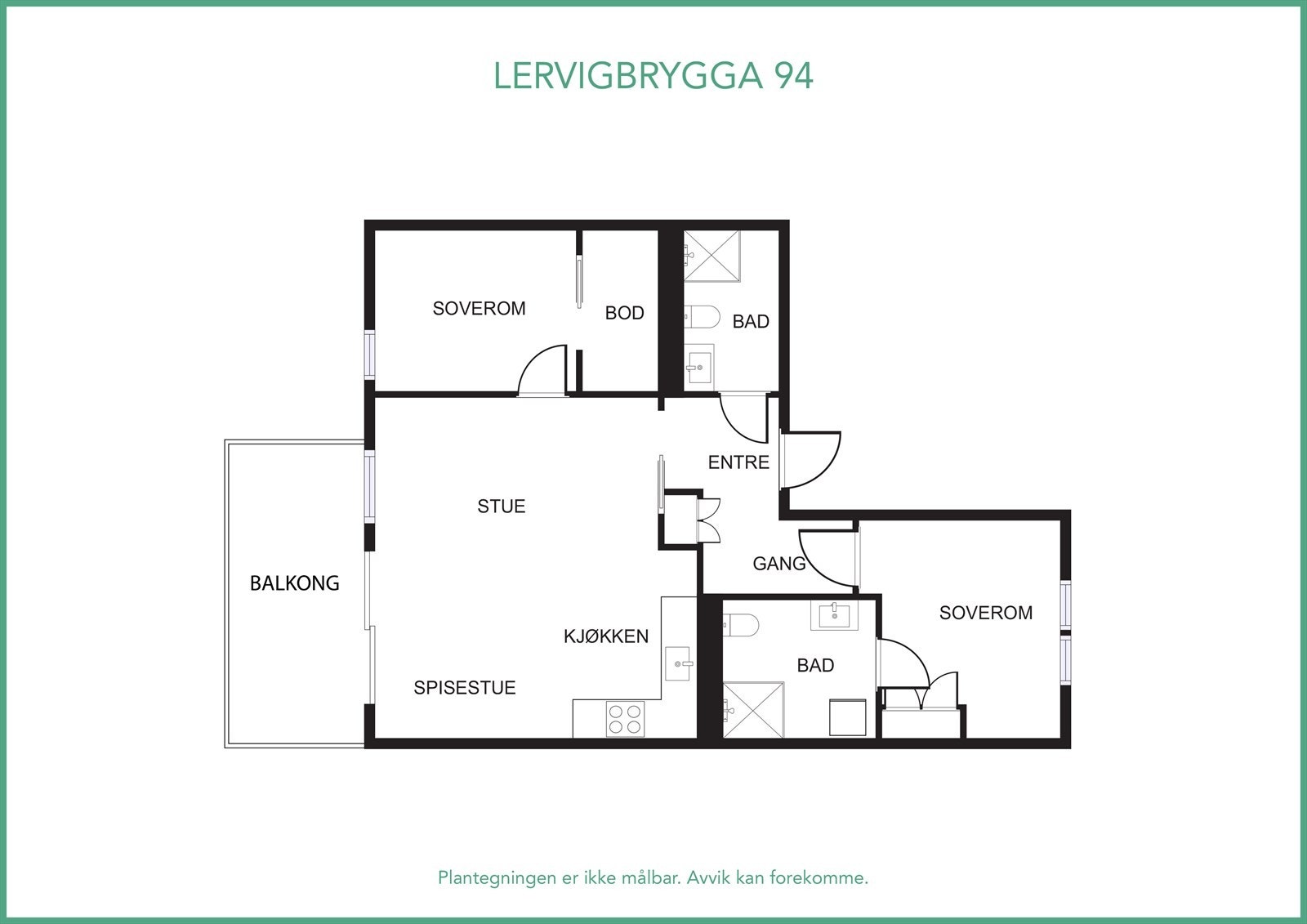 Plantegning Galleribilde