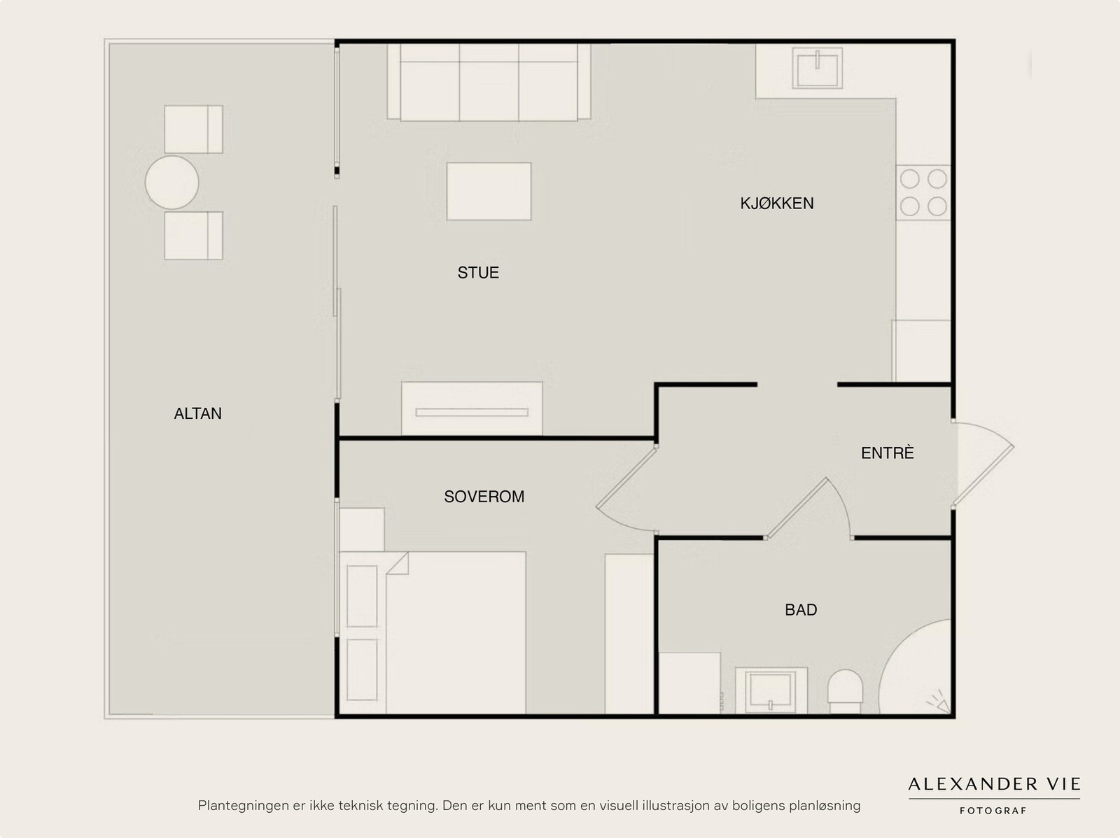 Plantegning. Galleribilde