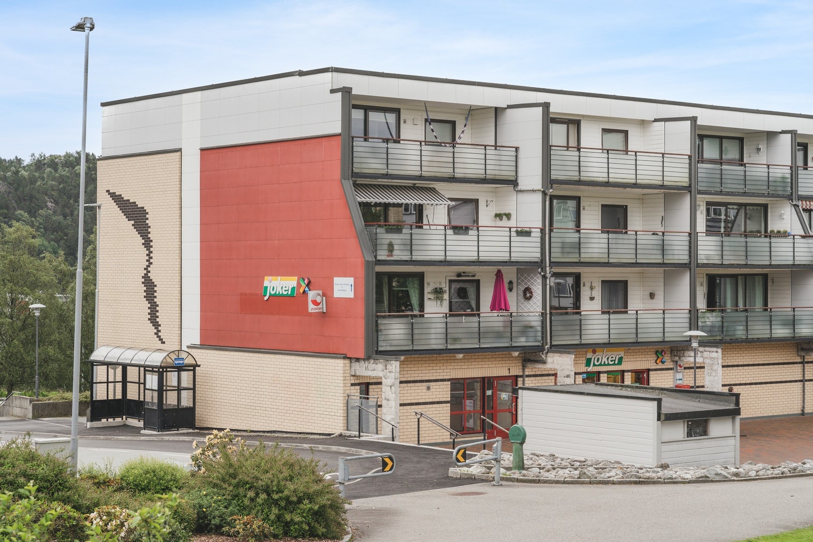 Joker ligger kun noen få minutters gange fra leiligheten. Galleribilde