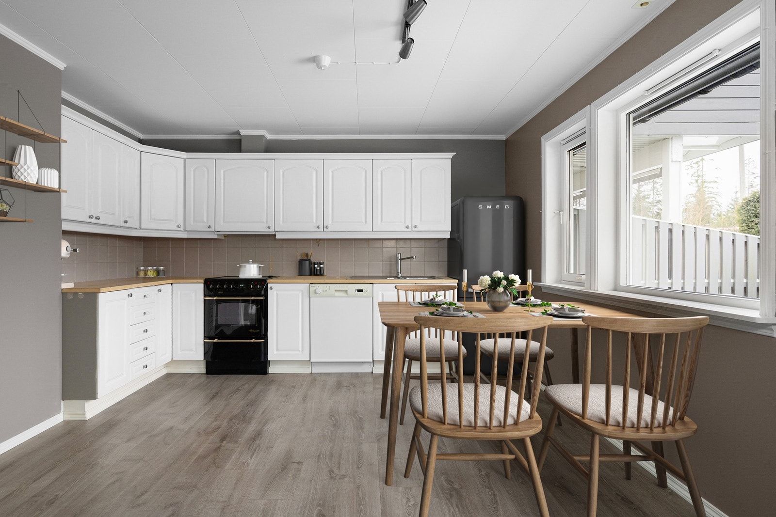 Digital møblering. Ingen endringer av overflater Galleribilde