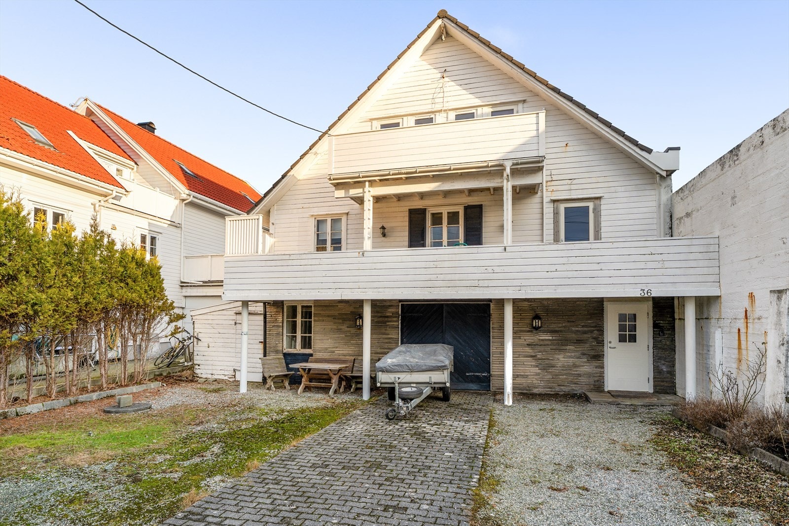 Sørvestvendt balkonger med gode solforhold Galleribilde