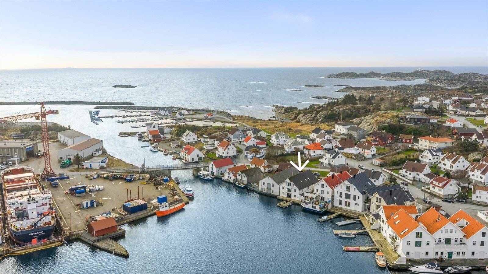 Gode solforhold og fine muligheter for rekreasjon i nærområdet Galleribilde