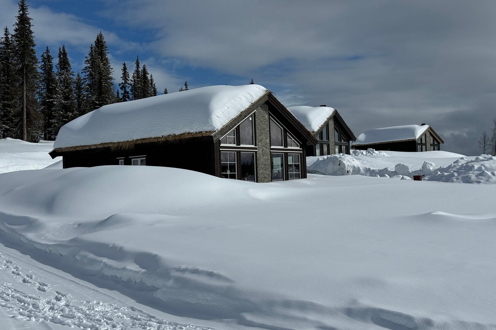 Snø er som regel ikke mangelvare på Gamlestølen Galleribilde