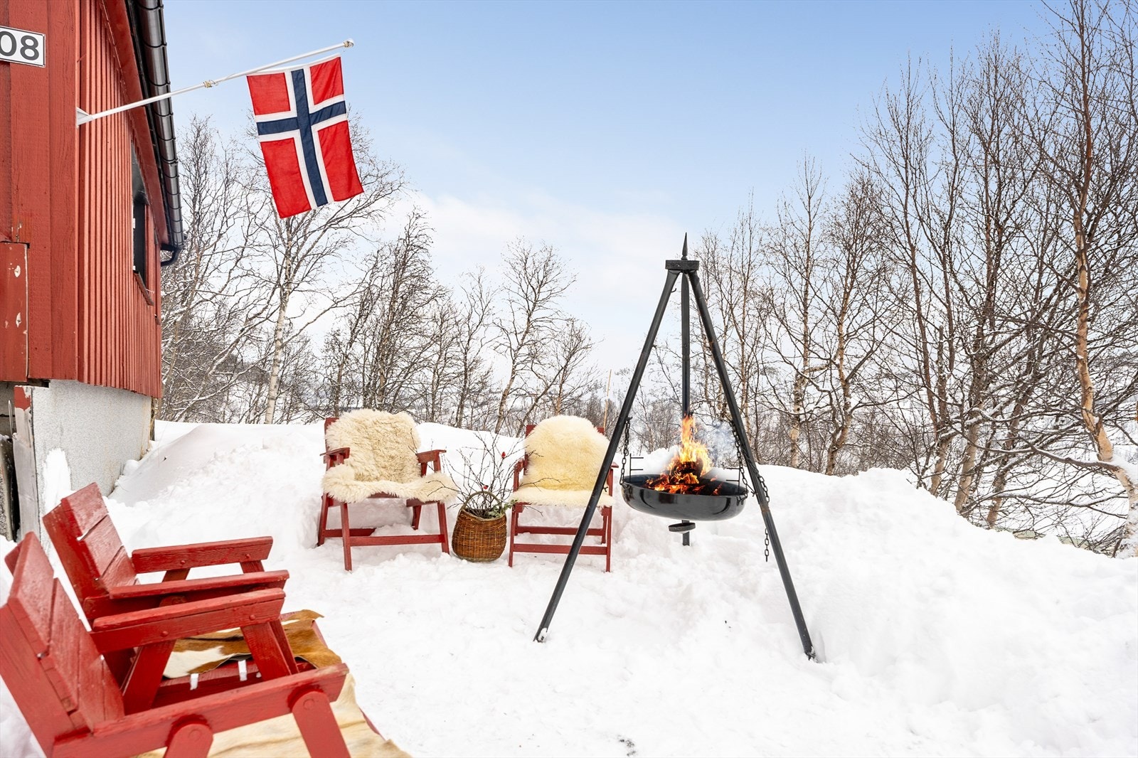 Sørvendt beliggenhet med gode solforhold Galleribilde