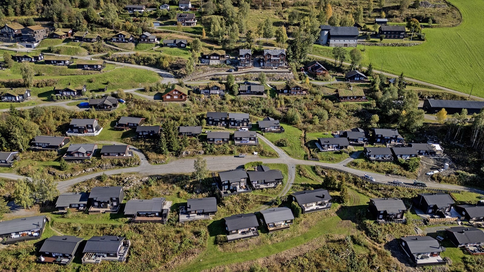 Populært hytteområde. Galleribilde