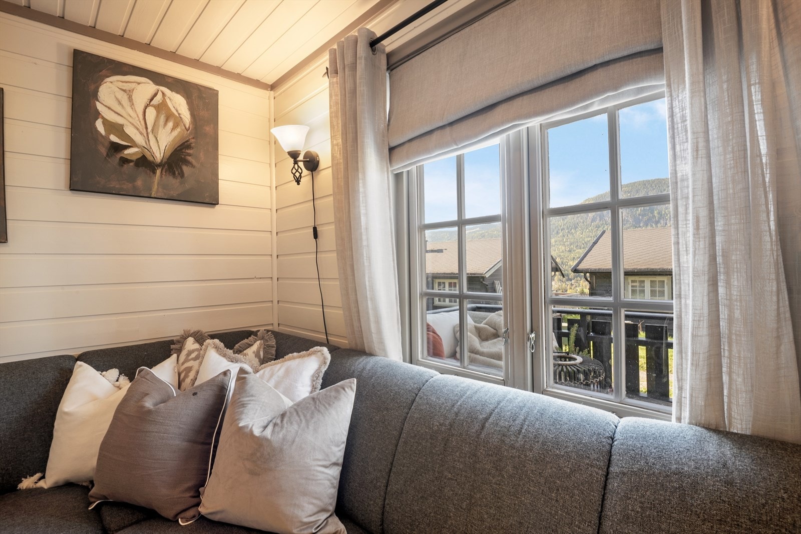 Fin utsikt. Galleribilde