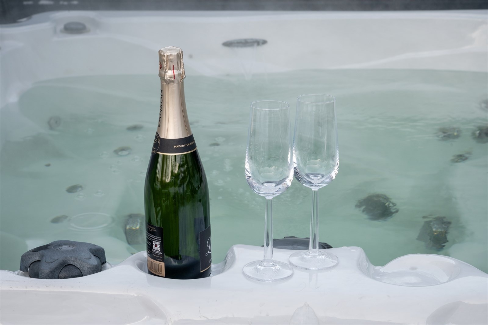 Her ligger alt til rette for avslapning og velvære i hverdagen. Galleribilde