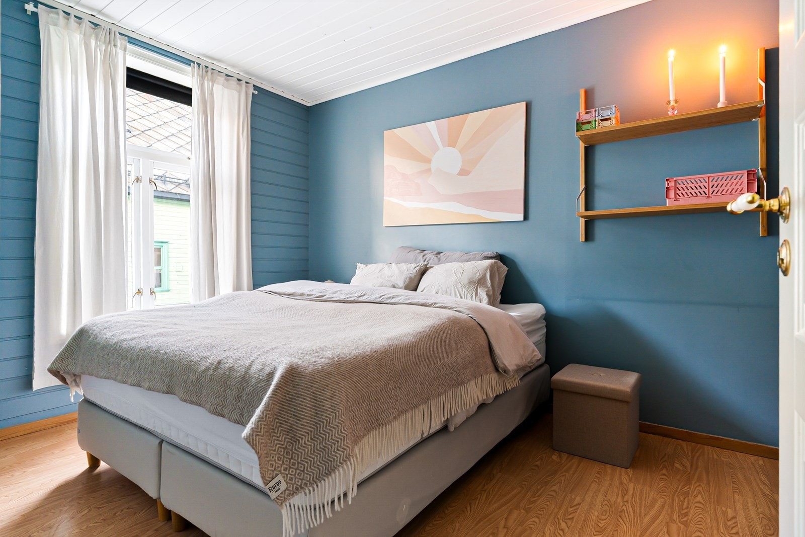 Hovedsoverommet er på 10,5 m². Galleribilde