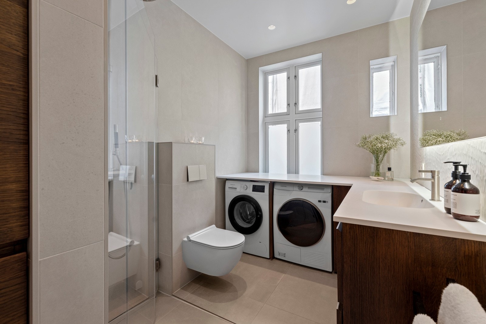 Lekkert nytt bad bygget i 2024. Galleribilde