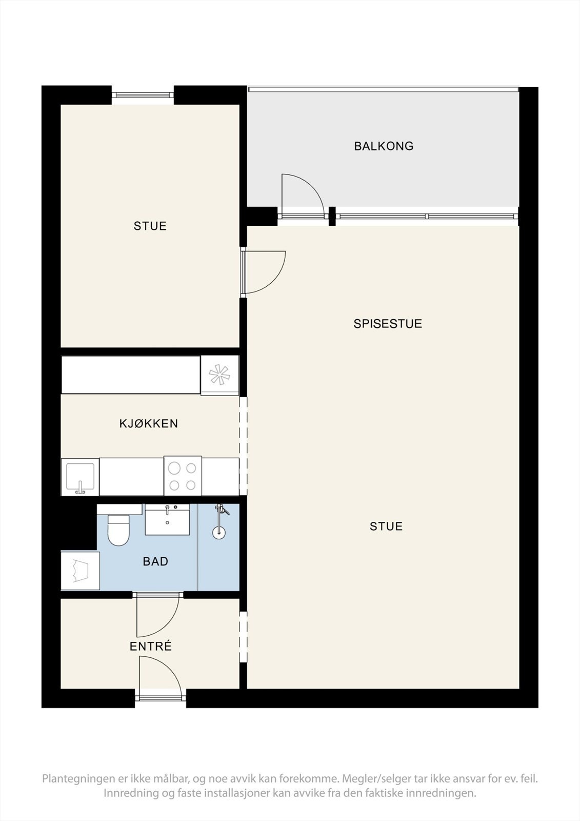 Plantegning 6. etasje. Galleribilde