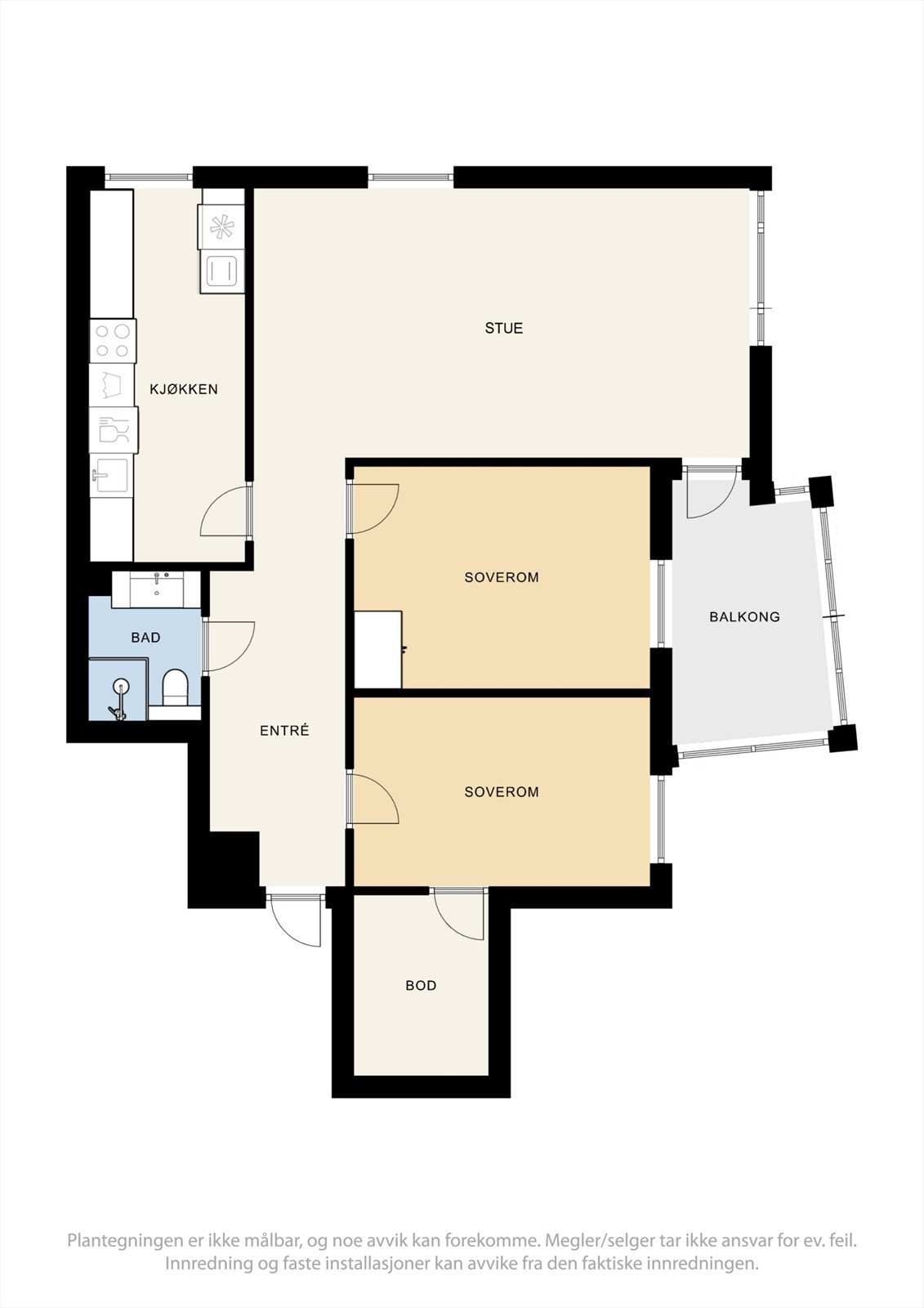 Plantegning. Galleribilde