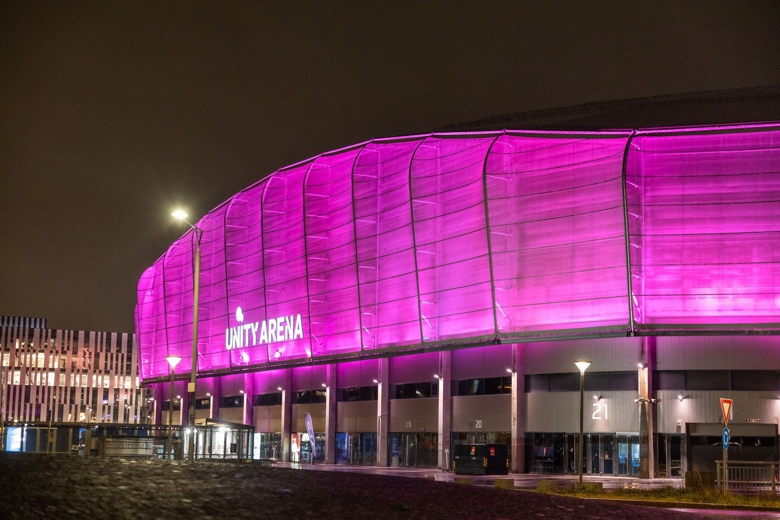 Unity arena ligger i gangavstand fra Hagebyen Galleribilde