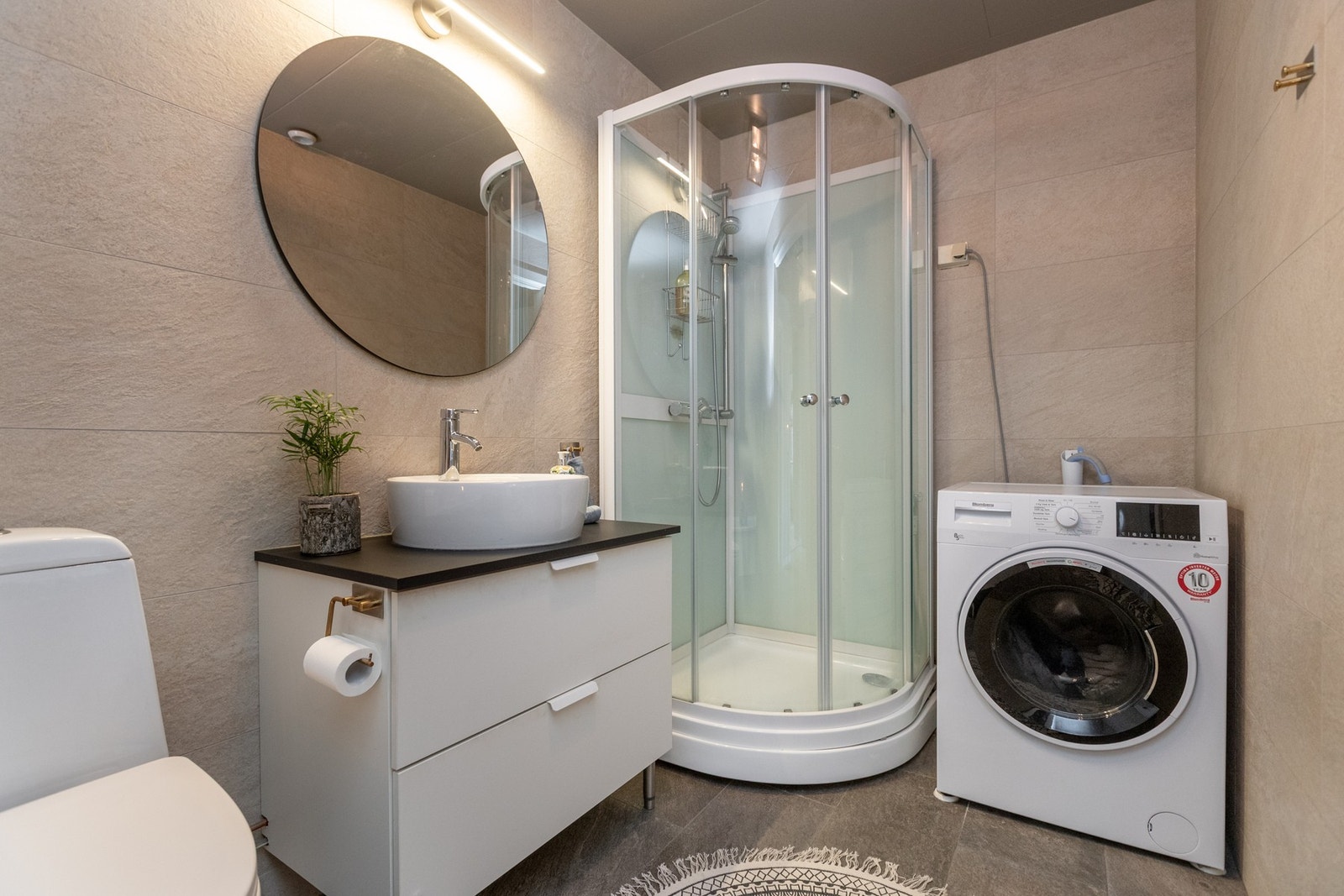 Opplegg for vaskemaskin Galleribilde