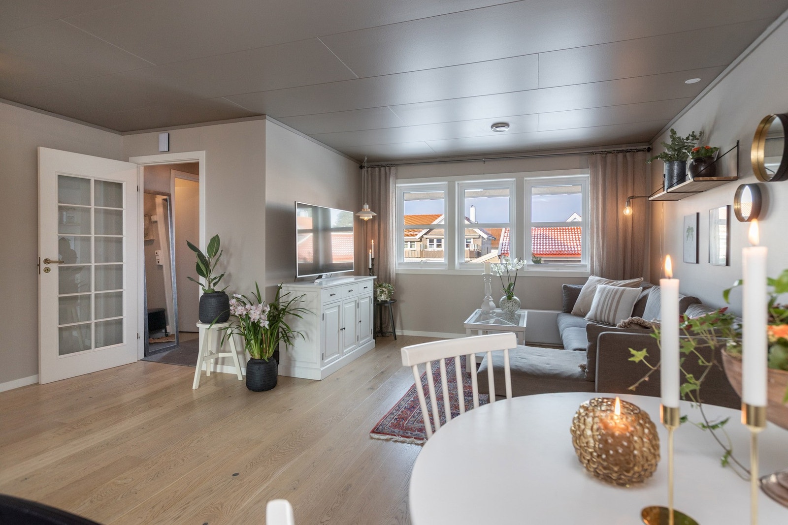 Lys & trivelig stue Galleribilde