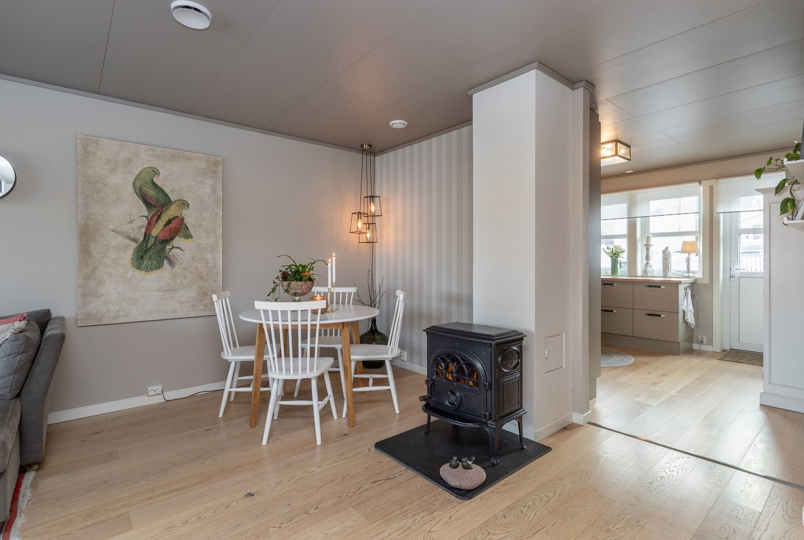 Trygt & godt med vedovn Galleribilde