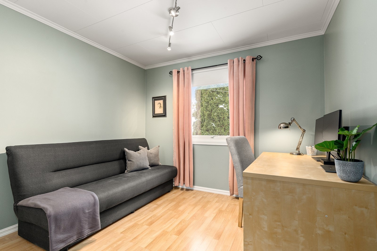 Soverom 2 (brukes i dag som hjemmekontor). Galleribilde