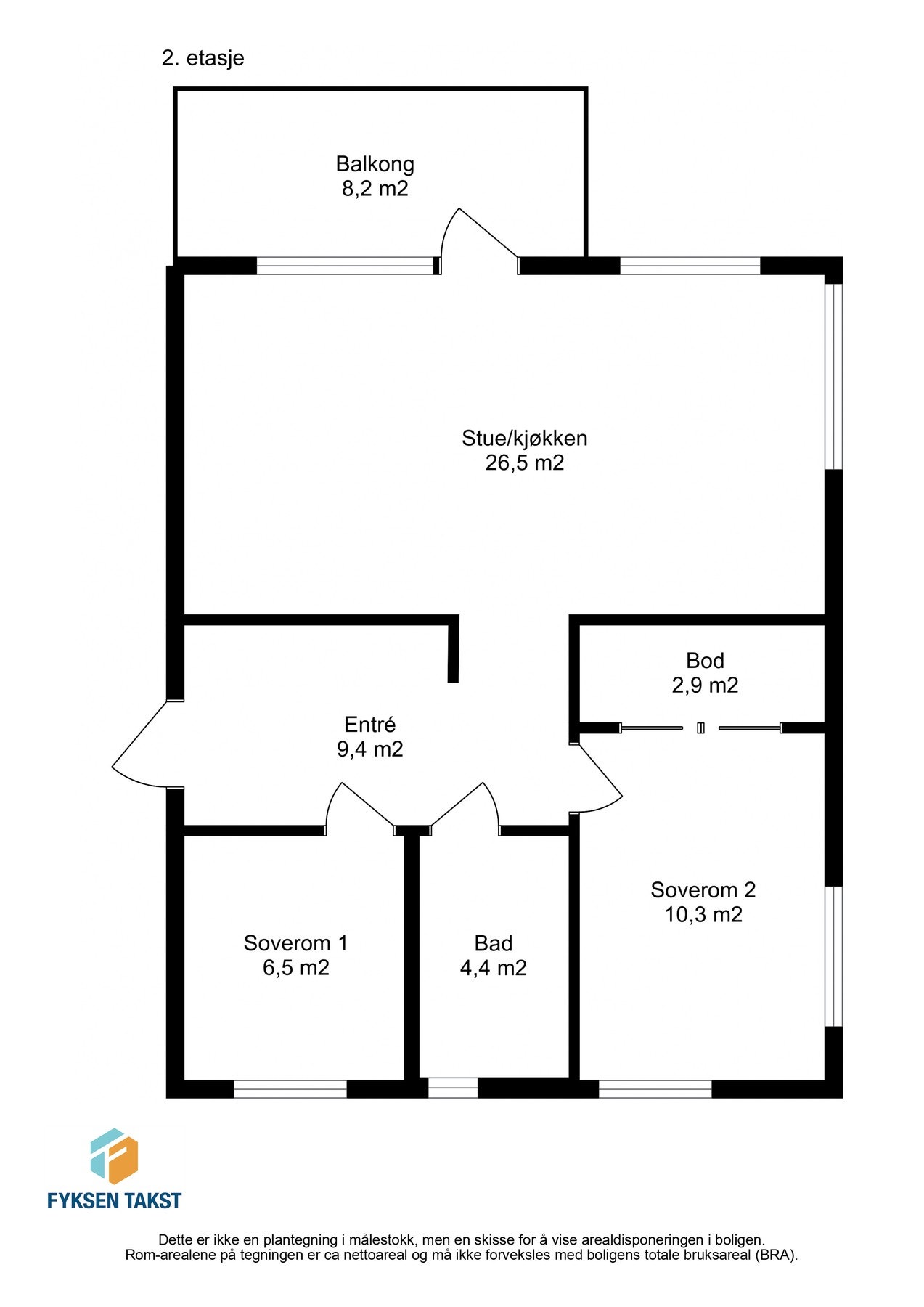 Planskisse. Galleribilde