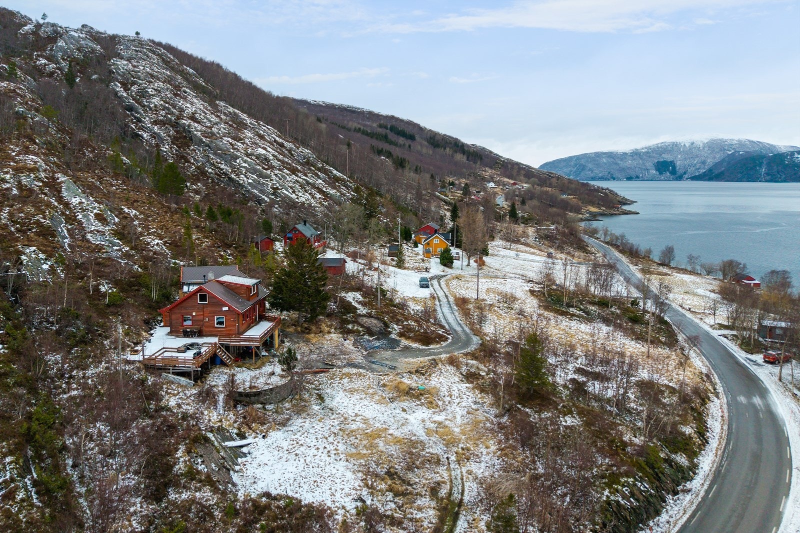 Dronefoto Galleribilde