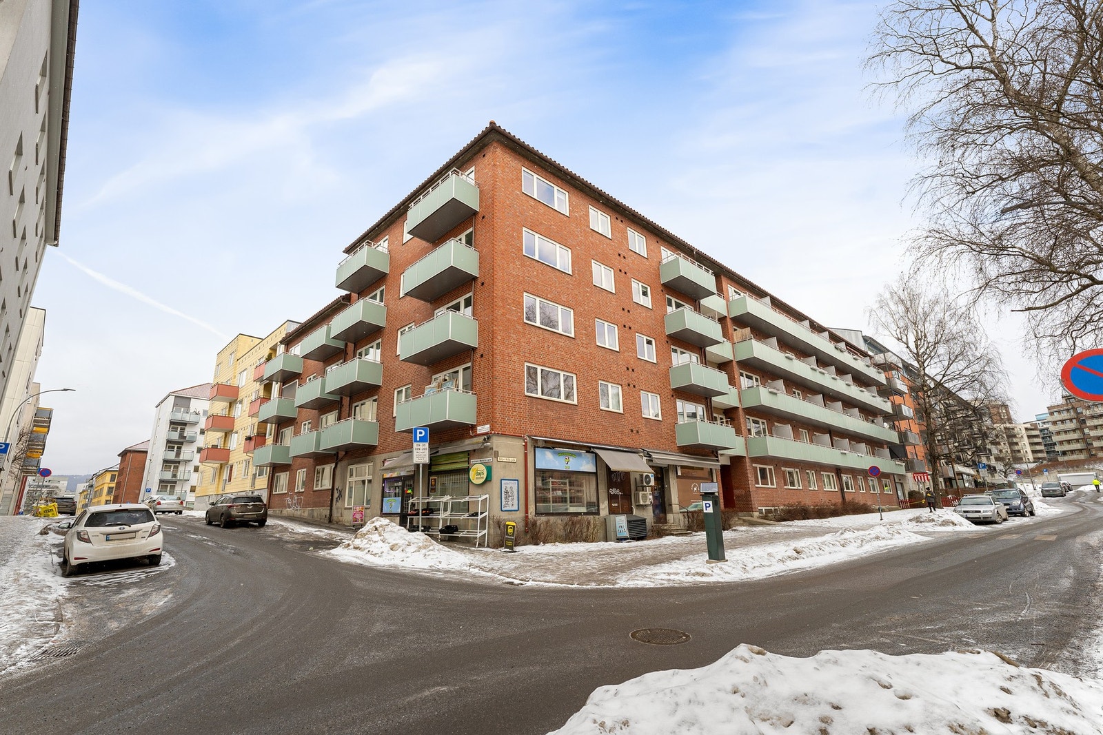 Her bor du stille og rolig på Sandaker. Galleribilde