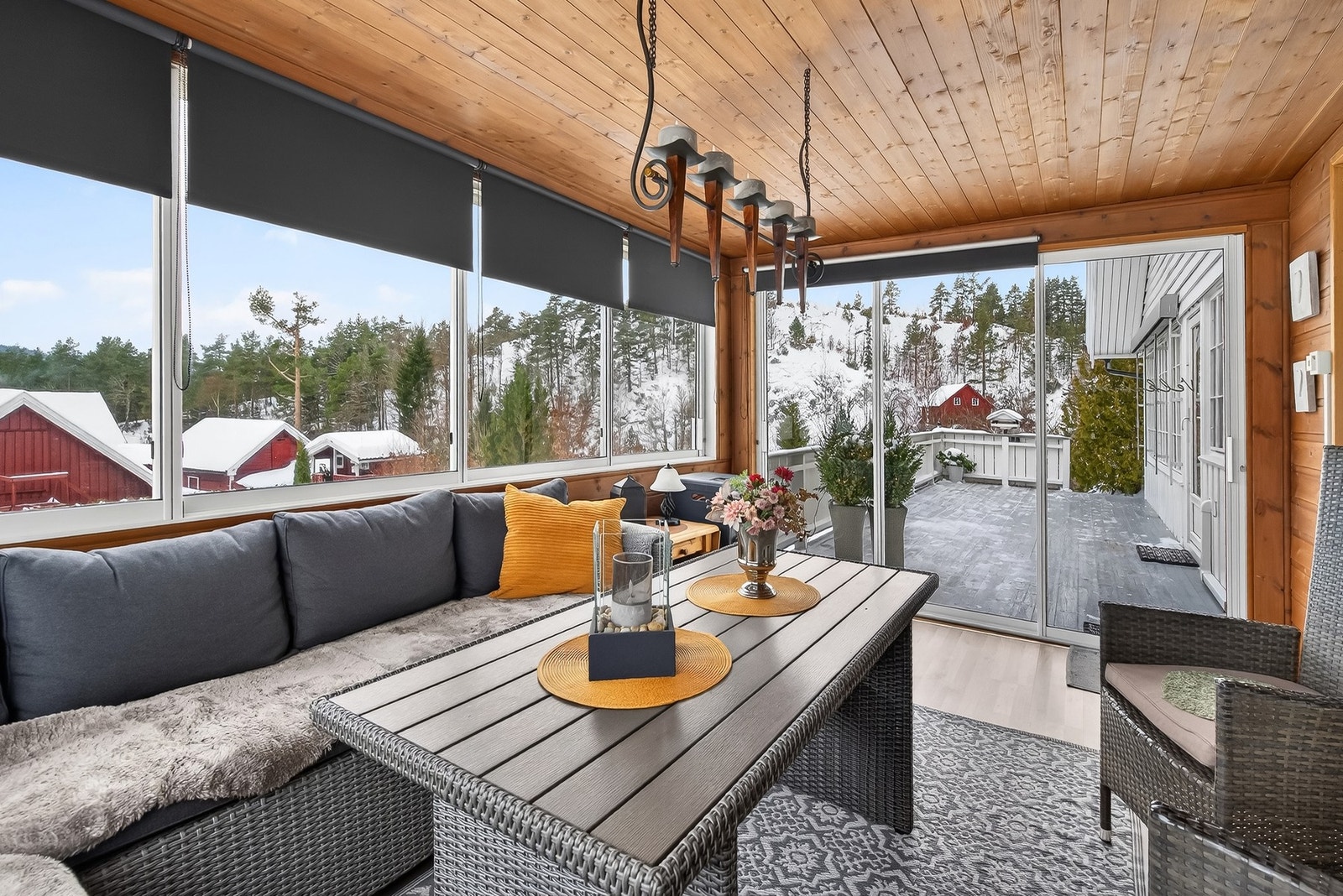 Sommerstuen kommer godt med både vår, sommer og høst. Galleribilde