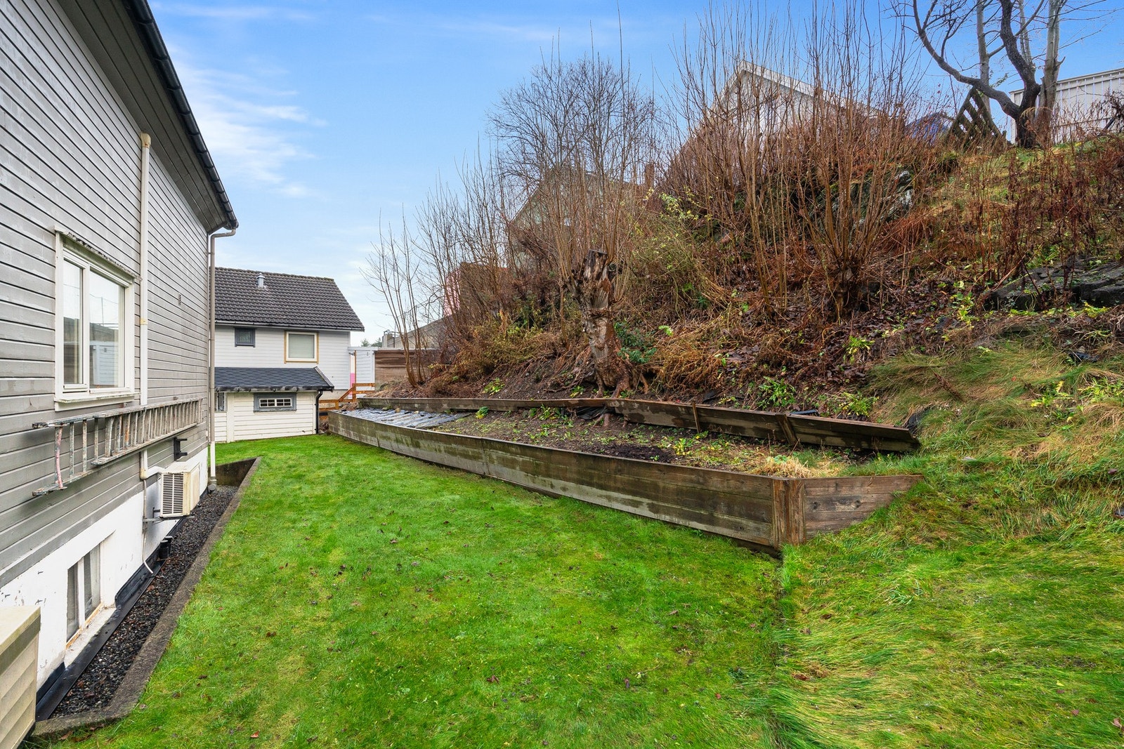 Felles hage mellom seksjonene. Galleribilde