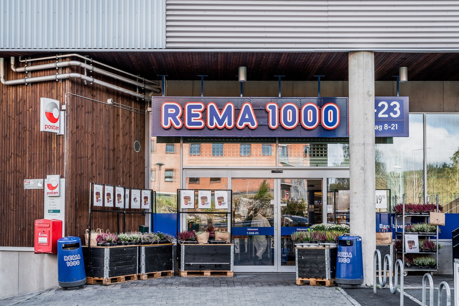 Kort vei til Rema 1000. Galleribilde