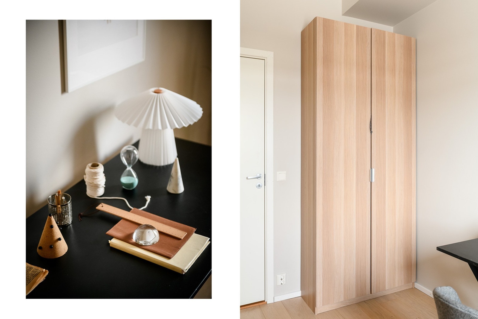 Overflater er i behagelige toner og kan lett tilpasses personlig smak. Galleribilde