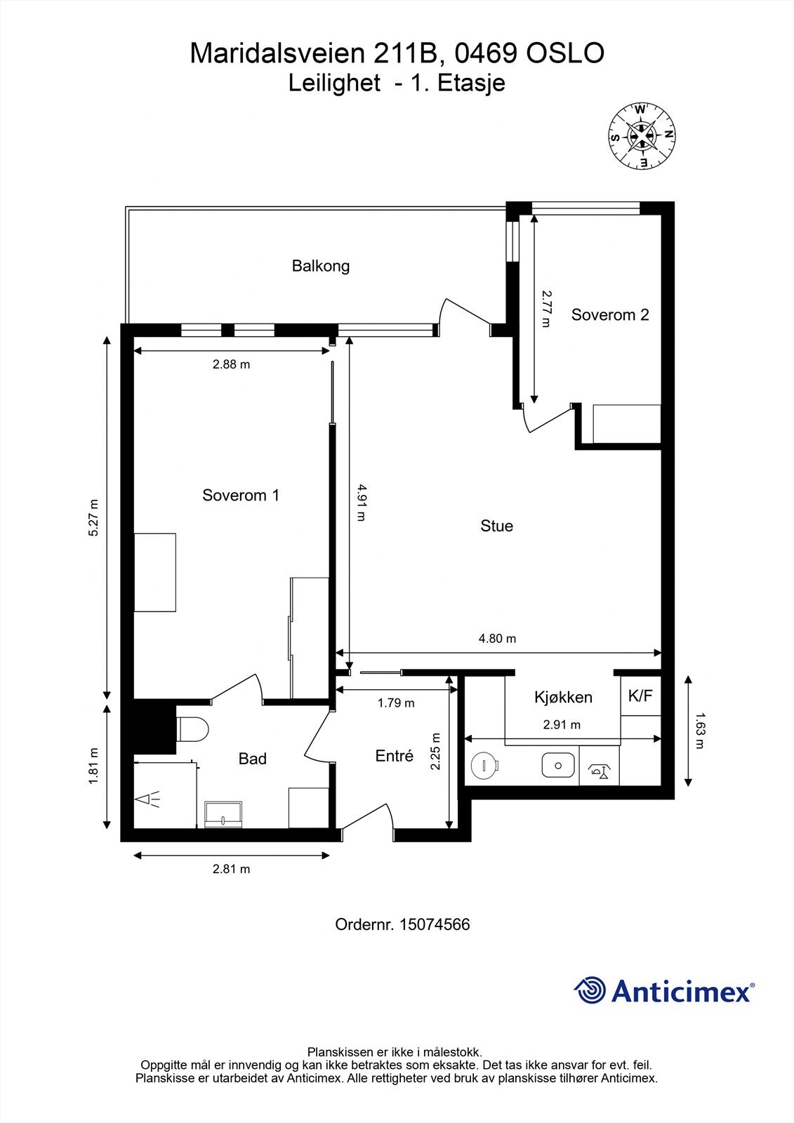 Plantegning. Galleribilde