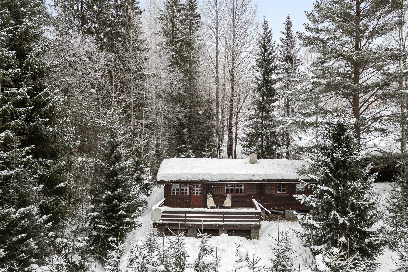 På vinterstid forvandles området til et nydelig snødekt landskap med fine skiløyper, og mulighet for isfiske og snøscooterkjøring. Galleribilde