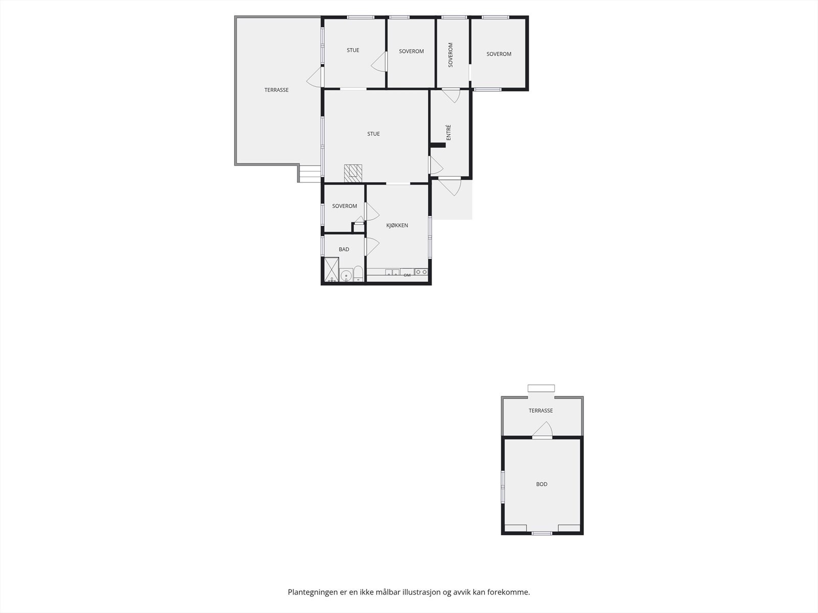 Plantegning. Galleribilde