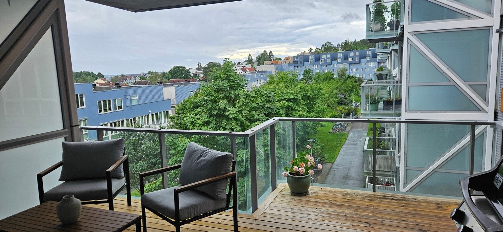 - Sommerbilde av utsikt (bilde fra selger) - Galleribilde