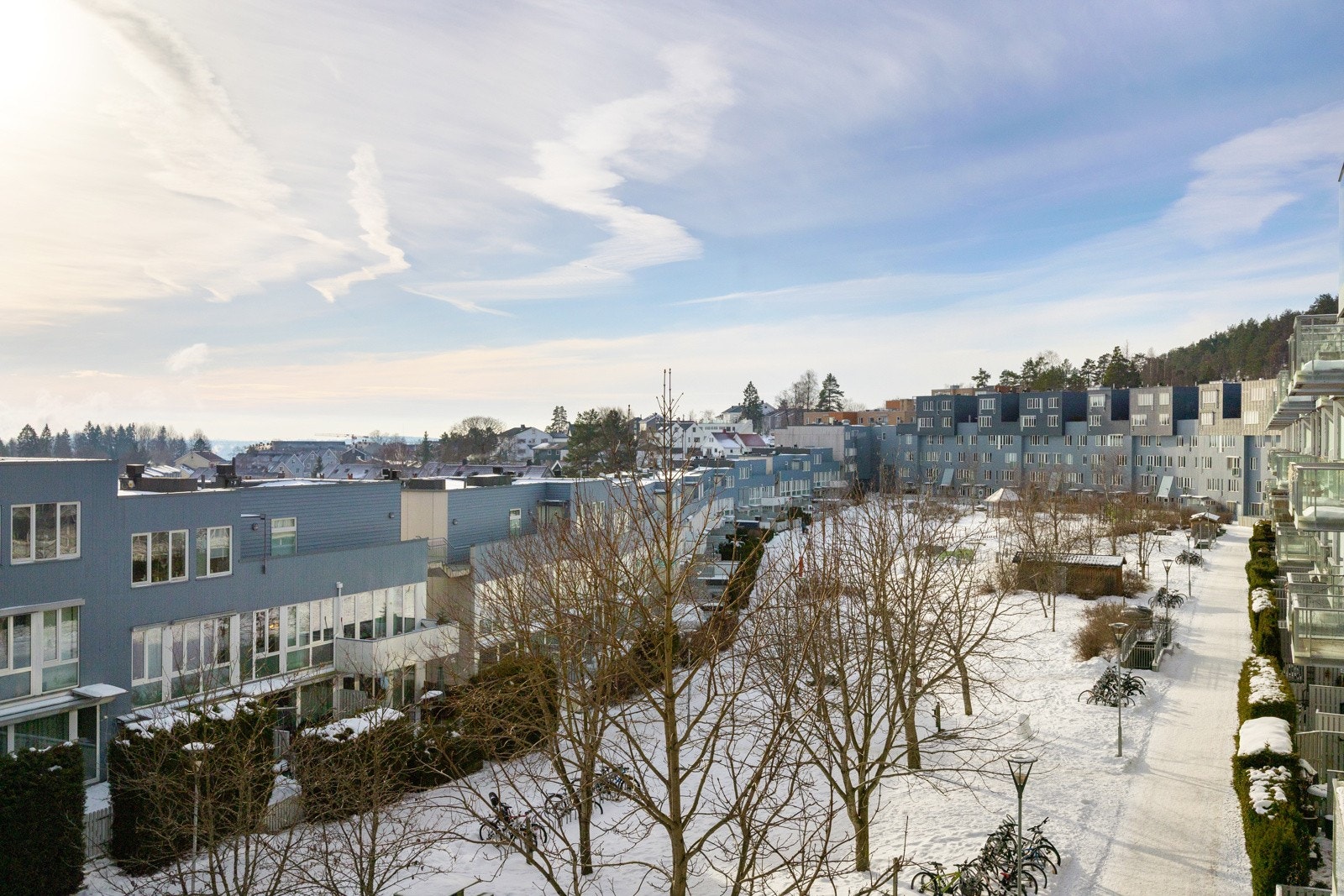 - Utsikt fra balkongen - Galleribilde