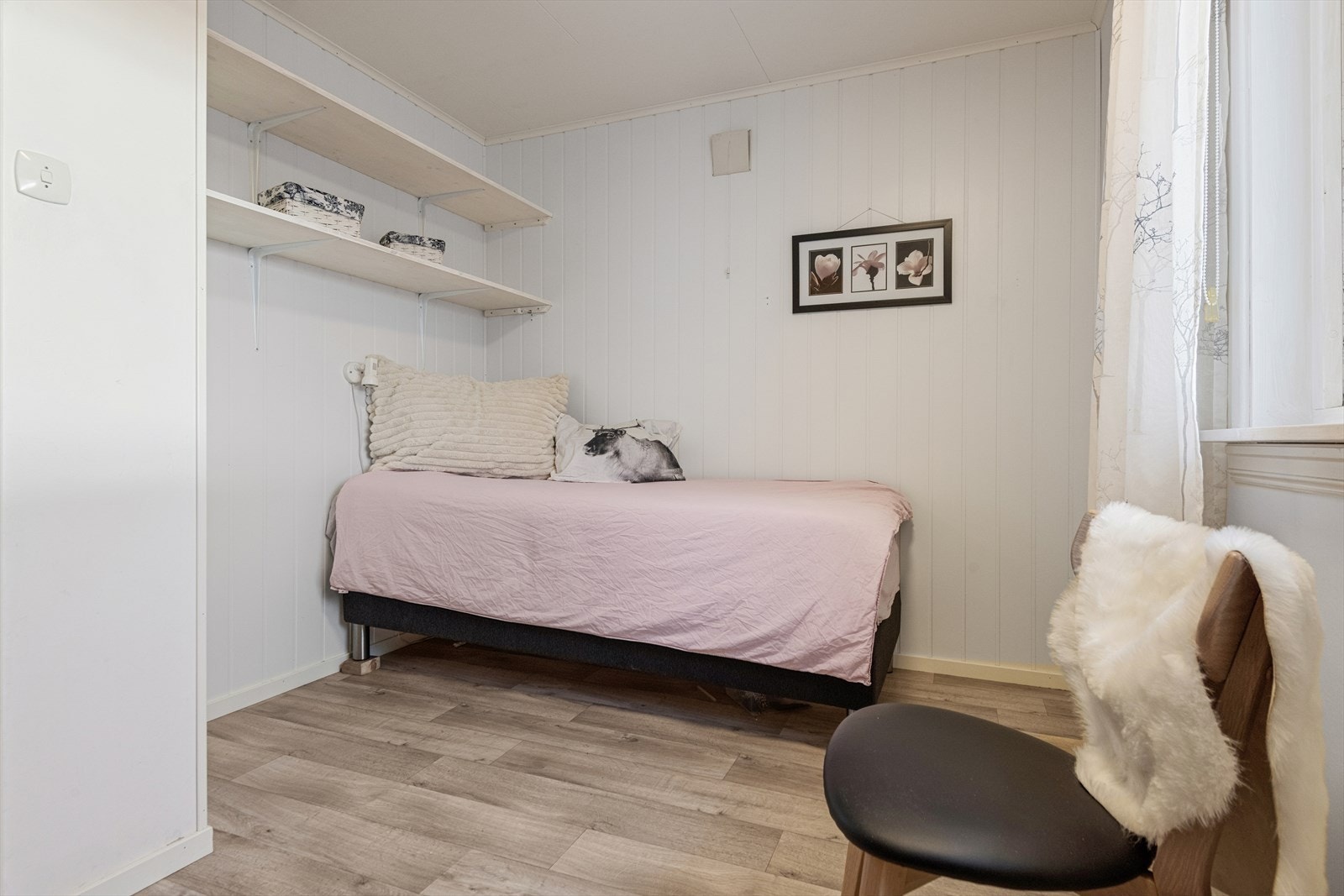 Pent soverom klart for innredning etter eget ønske og behov. Galleribilde