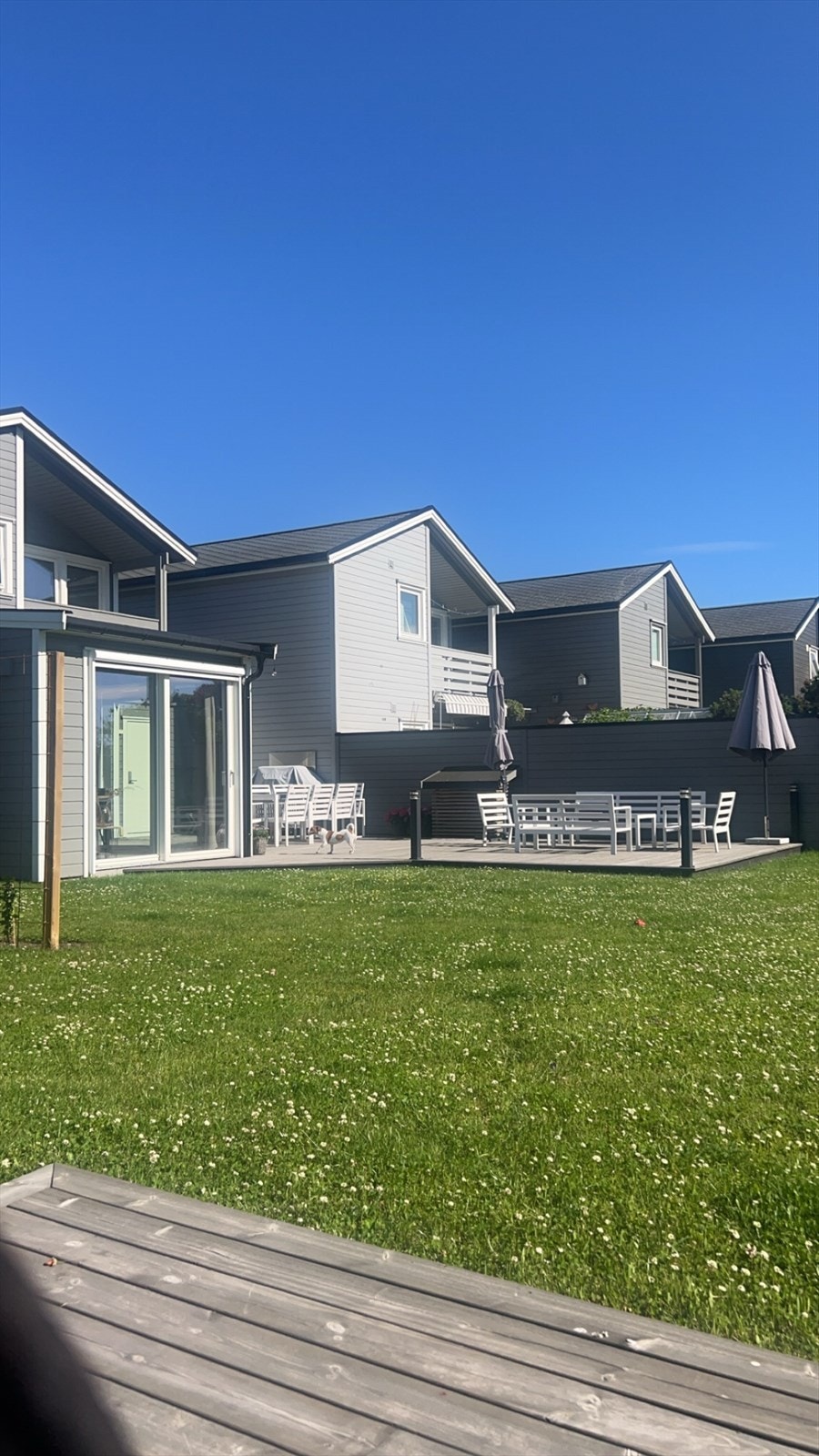 Selgers privatebilder viser hagen. Galleribilde