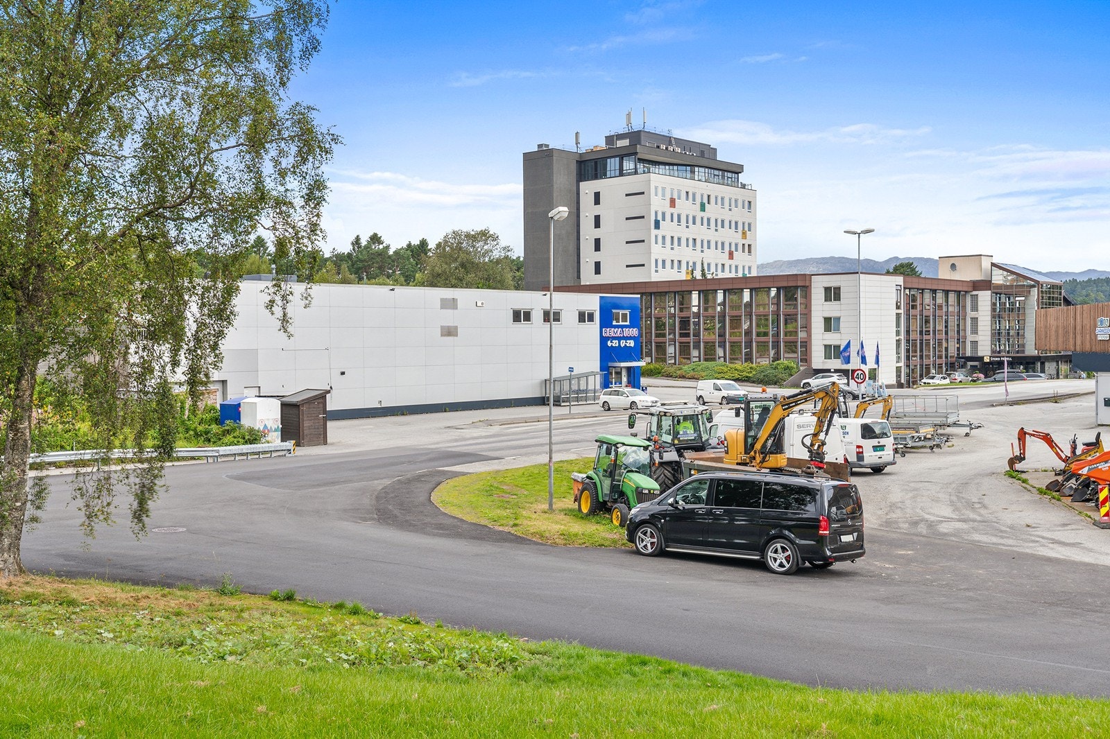 Butikk like i nærheten. Galleribilde