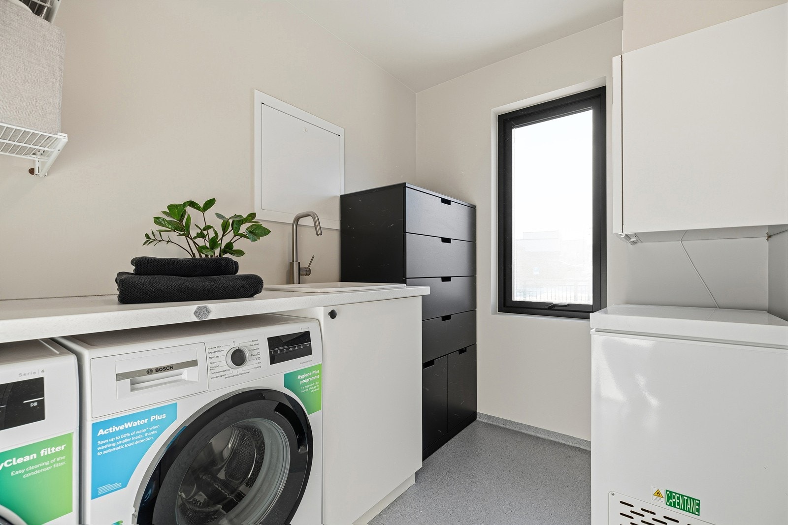 Praktisk vaskerom Galleribilde