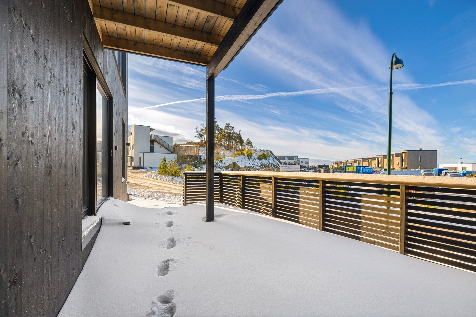 Terrasse i 1. etasje Galleribilde