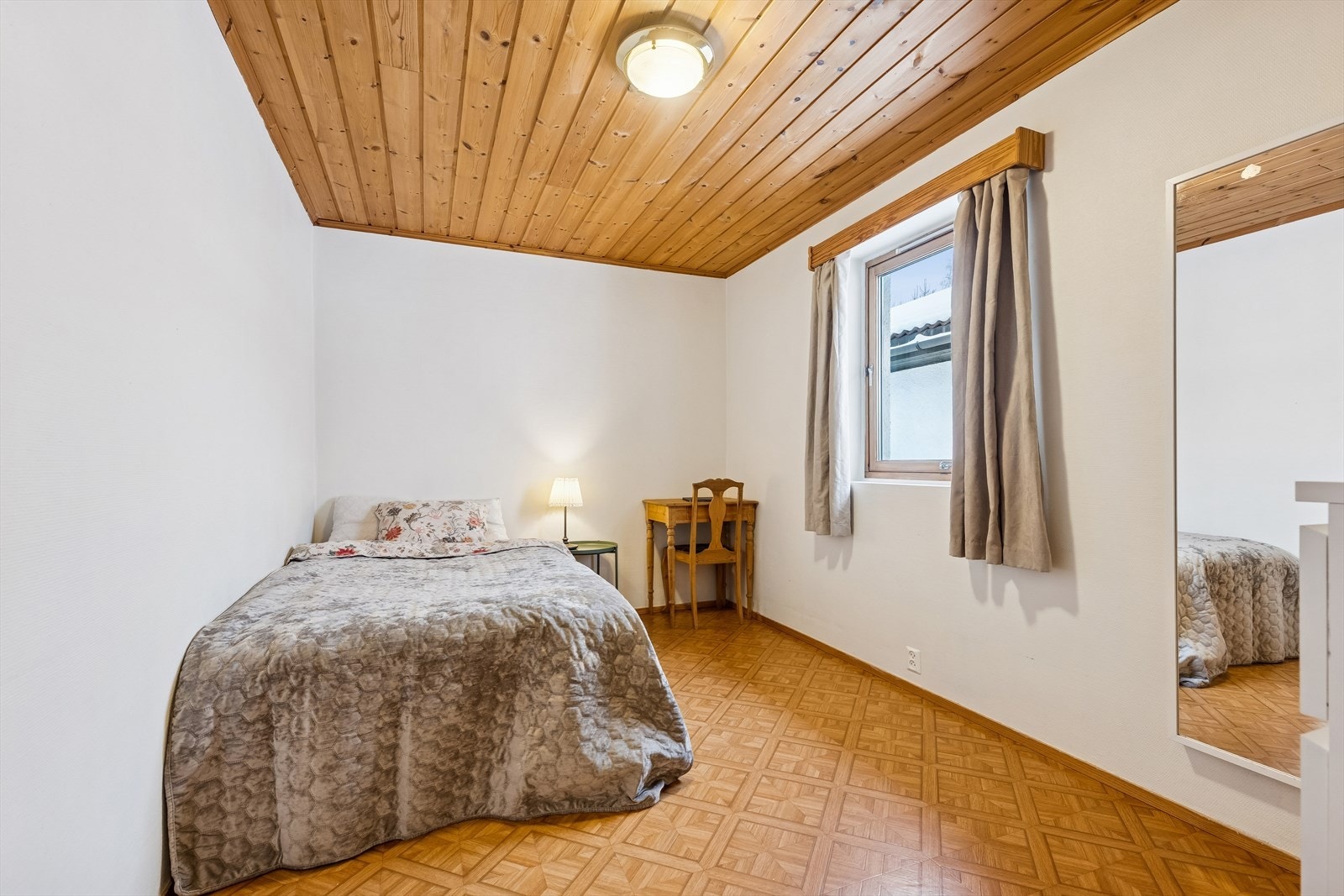 Soverom 3 har også god størrelse og er enkelt å møblere. Galleribilde