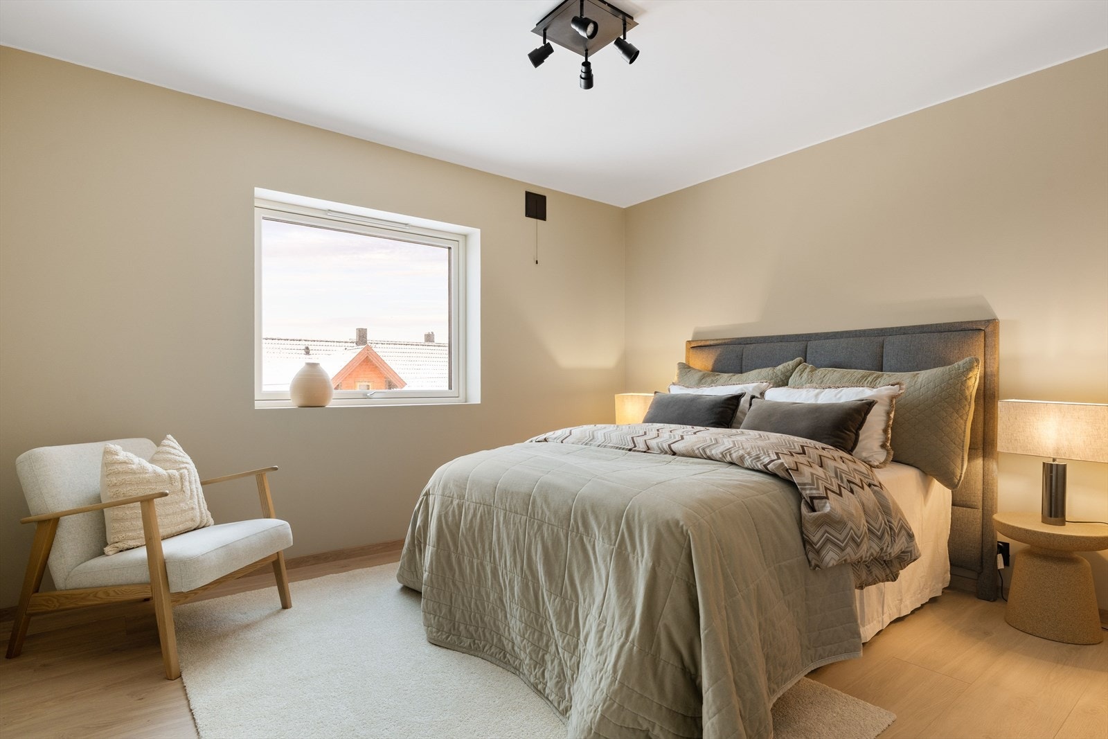 Boligen kan by på hele fire gode soverom. Galleribilde